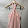 Likely Nia Mermaid Gown Maxi Sleeveless Keyhole Halter Neck Pink Elegant Size 0