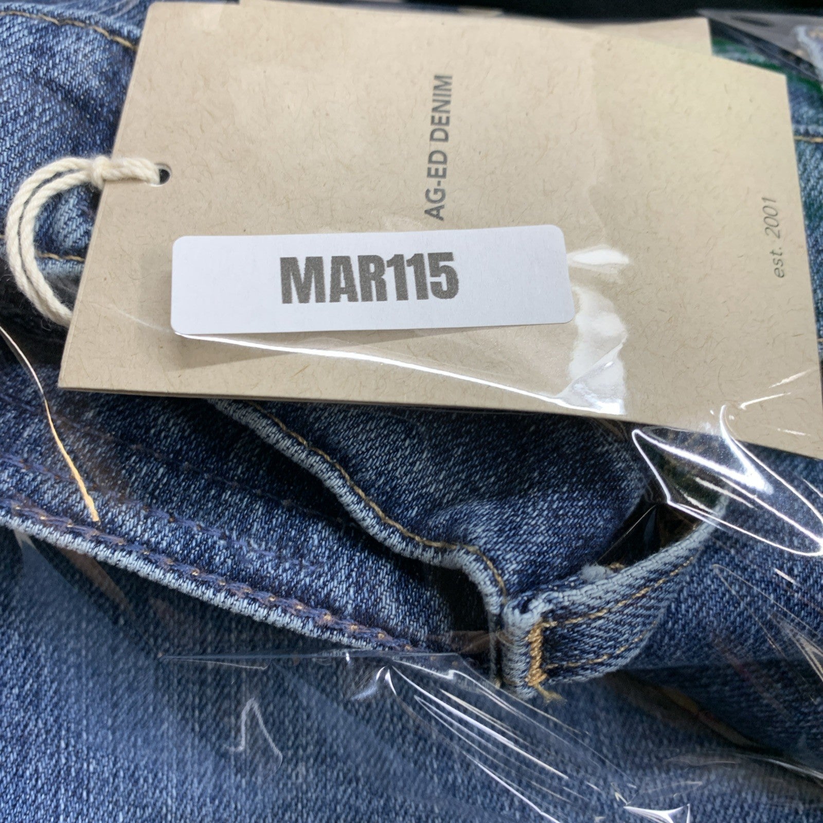 AG -ED Denim Long Jeans Women's Madi High Rise Flare Vintage Inspired Size 23