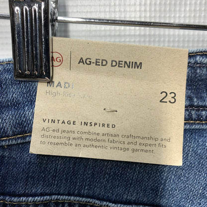 AG -ED Denim Long Jeans Women's Madi High Rise Flare Vintage Inspired Size 23
