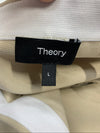 Theory Women's Flare Long Dress Pant Compact Crepe Formal Business Classic Sz L