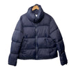 Hudson 1896893 Women's Short Puffer Jacket Long Sleeve Full-zip Size M Navy