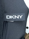 DKNY DIZMS559 Sport Women's One-piece Swimsuit Fully Lined Black Color Size XL