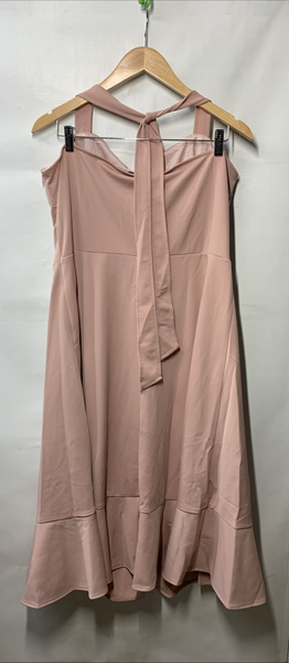 DRESSTELLS Women's Halter Cocktail Dresses Wedding Guest Formal Prom Size 2XL