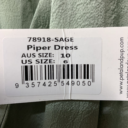 Petal and Pup Piper Dress Short Sleeves Cocktail Party Elasticised Cuff Size 6