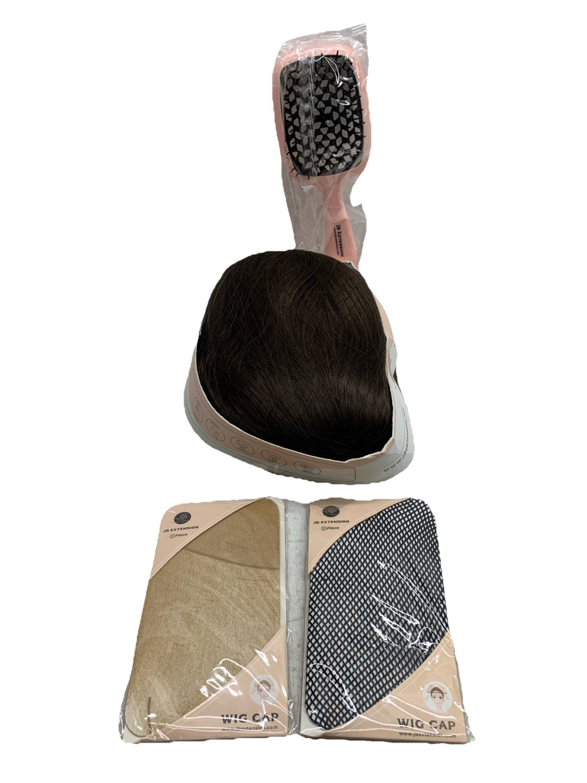 JB Extensions Women's Claire 22 inch Scalpina in Hazelnut with Accessories