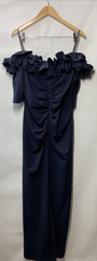 Xscape 3856XW Women's Long Off The Shoulder Scuba Crepe Formal Dress Size 16W