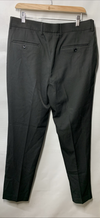 WULFUL Men 2 Piece Slim Fit Suit Set One Button Blazer Jacket Pants Size M Black