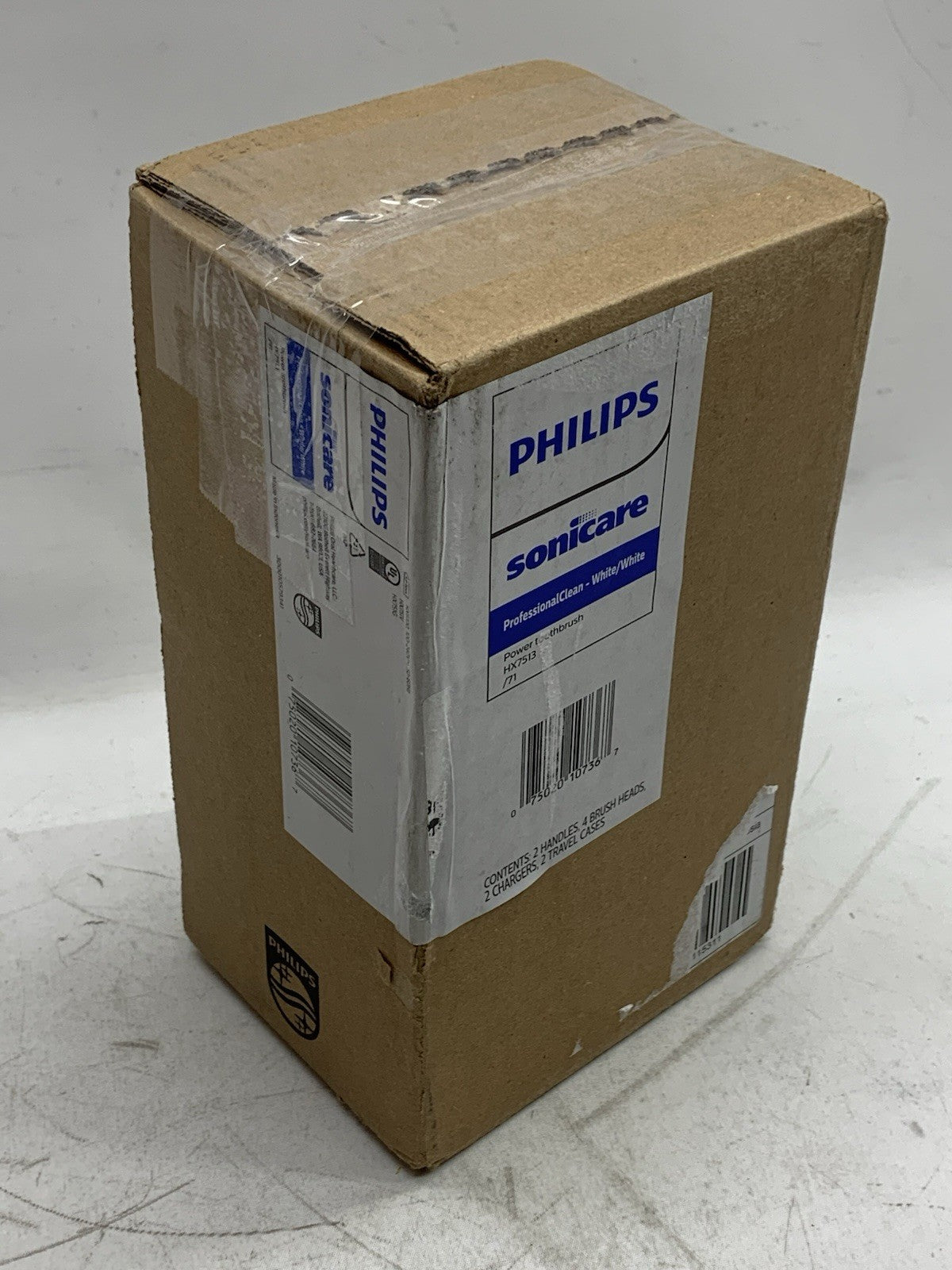 Philips Sonicare Professional Clean HX7513/71 Electric Power Toothbrush 2 Pack