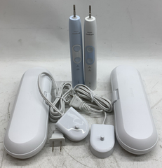 Philips Sonicare Optimal Clean Rechargeable HX686P & HX686F LOT of 2 - FOR PART
