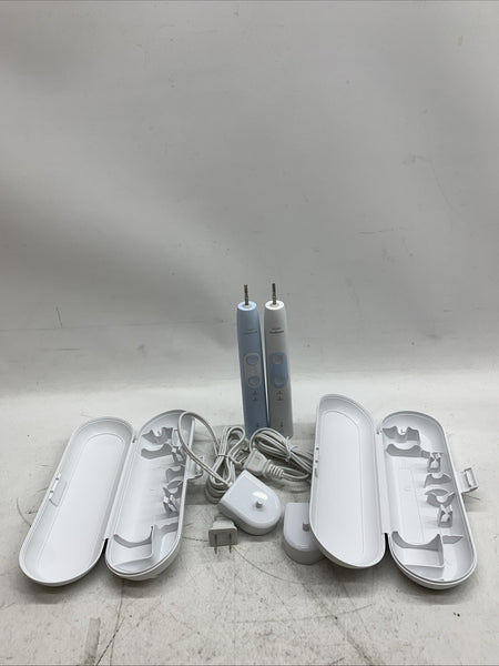 Philips Sonicare Optimal Clean Rechargeable HX686P & HX686F LOT of 2 - FOR PART