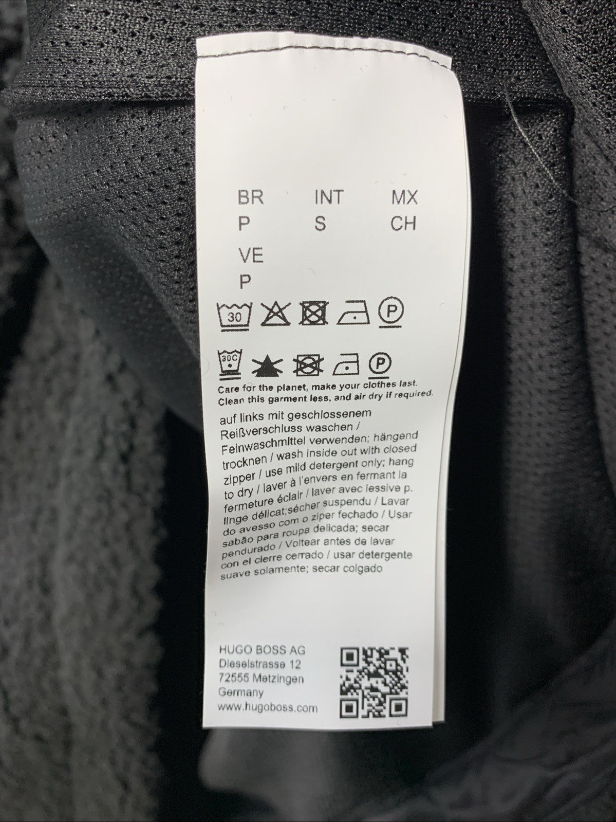 HUGO Women's Dachilla Sweatshirt Long Sleeve 50500381 Casual Size Small Black