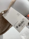 DKNY Superior Lace Balconette Bra Underwire Size 38C Beige DK4500 Lined Cups