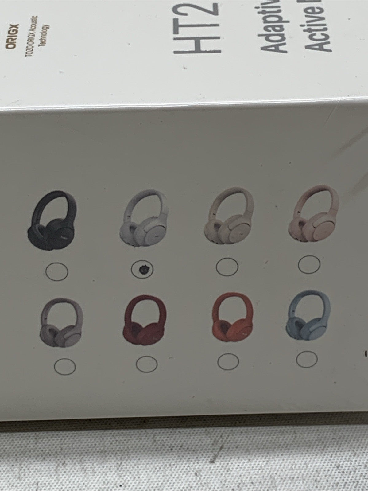 TOZO HT2 Hybrid Active Noise Cancelling Headphones Wireless Over Ear Bluetooth