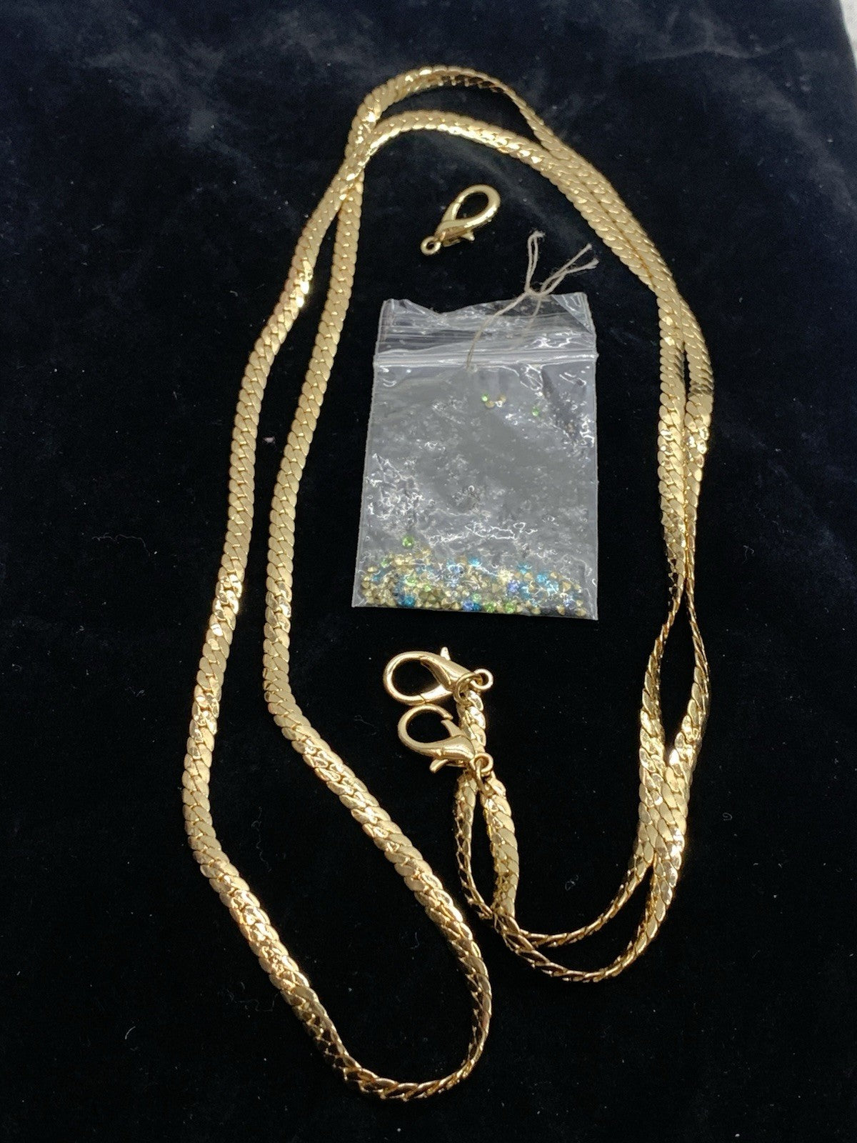 Gold With Royal Blue & Aqua Austrian Crystal Fish Hard Shell Clutch Evening Bag