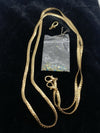 Gold With Royal Blue & Aqua Austrian Crystal Fish Hard Shell Clutch Evening Bag