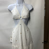 Maaji Freya Maxi Dress Sea Life Cocktail, Wedding Summer Resort Large White