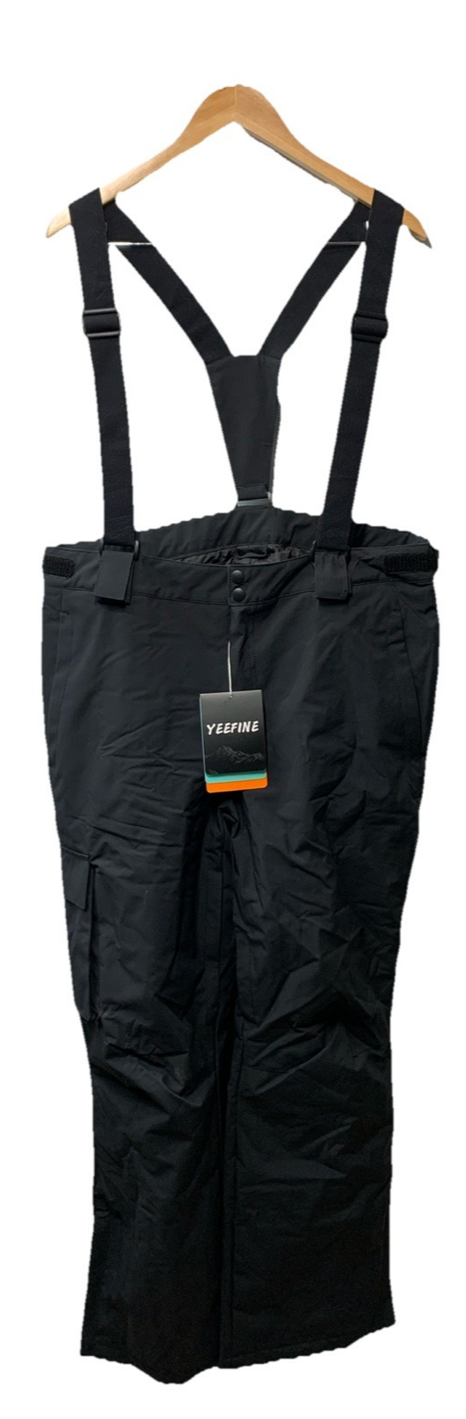 YEEFINE Men's Insulated Snow Ski Pants Waterproof Winter Outdoor Size Large