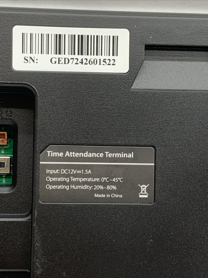 NGTeco K4 2.8" Time Clock-Auto Punch in&Out for Employees Small Business Read