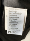Paige Strada Moto Dress Women's Black Belted Zip Pockets Long Sleeve Size 6