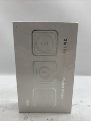 UCOMX Nano 3 in 1 Portable Magnetic Wireless Charger Black for Multple Device