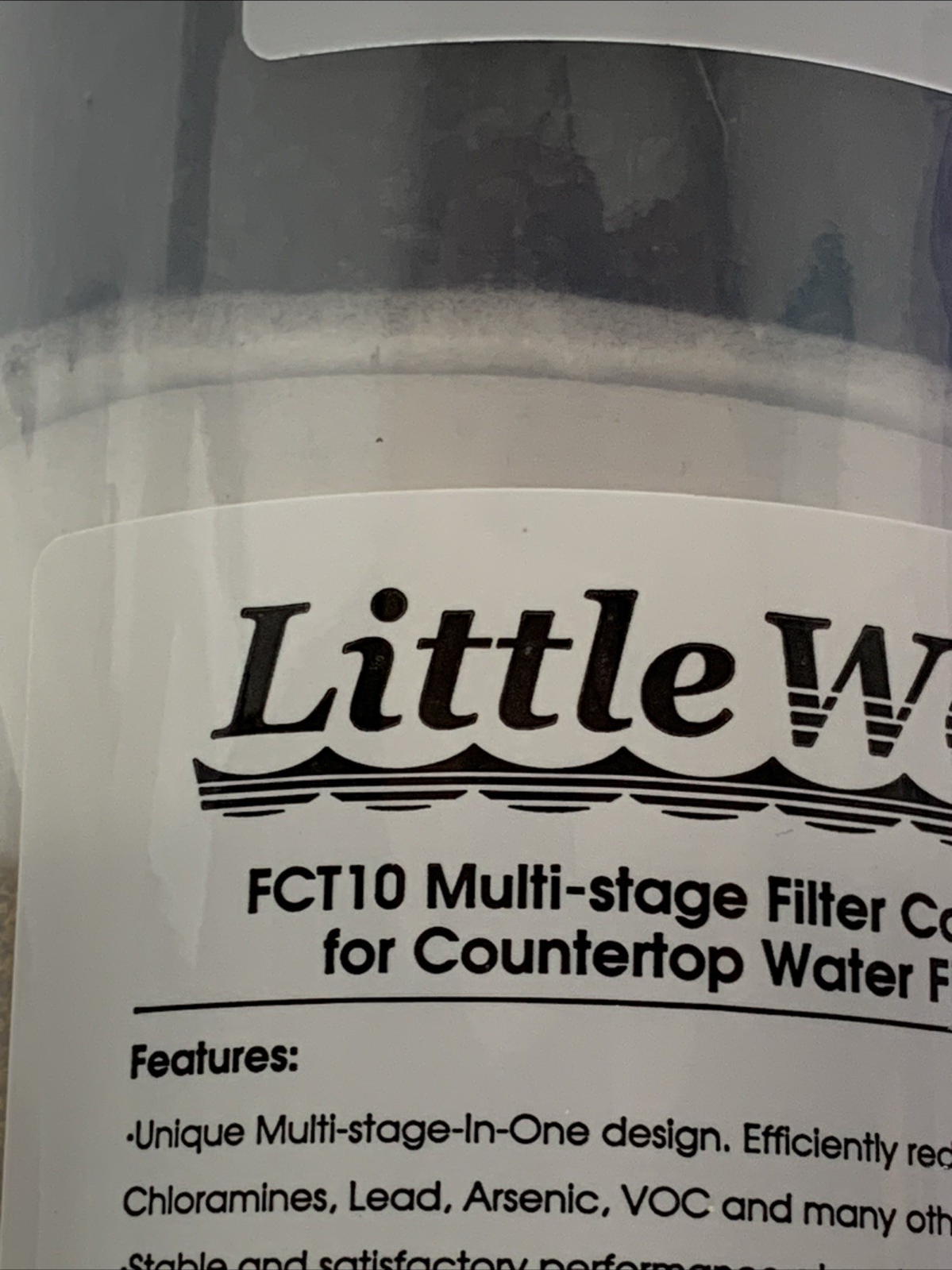 iSpring LittleWell FCT10 Multi-stage Filter Cartridge fr Countertop Water Filter