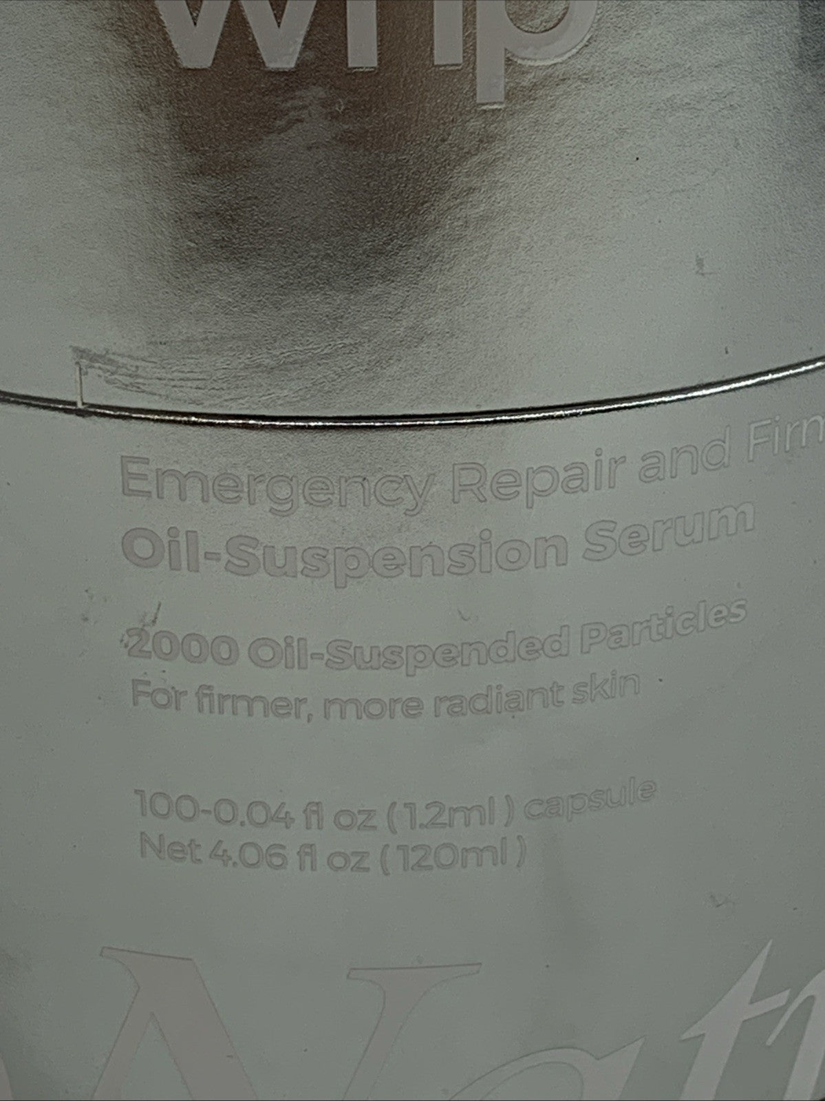 WNP Emergency Repair & Firming Oil-Suspension Serum 100 x 0.04 oz each capsule