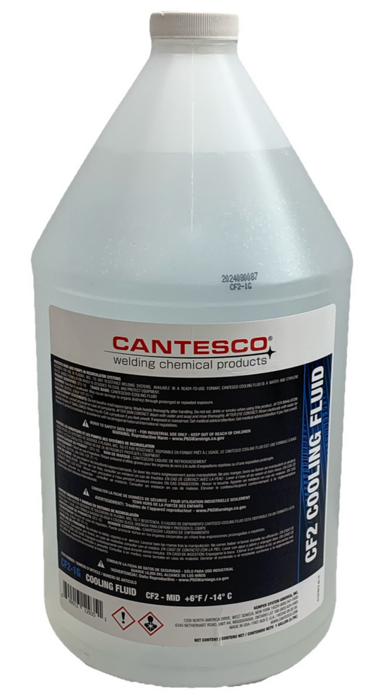 Cantesco CF2-1G Welding Cooling Fluid  Mid Temperature 6 Degrees F Gallon Sealed