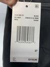 Buffalo David Bitton Women's Hi Rise Straight Jean BL15851 Pant Size 27 Black