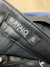 Buffalo David Bitton Women's Hi Rise Straight Jean BL15851 Pant Size 27 Black