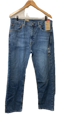 Levi's Men's 505 Regular Fit Straight Leg Jeans Long Pants Eco Ease Size 34x30