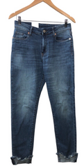 BLANKNYC The Bond Mid Rise Skinny Jeans Long Pant Denim Slim Blue with Pocket 29