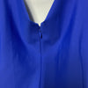 Alex Evenings Sleeveless Dress V-neck Royal Blue Formal Wedding 134005 Size 10