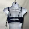 La Blanca High Neck Midline Swimsuit Bikini Top Swimwear Adjustable Strap Size 4