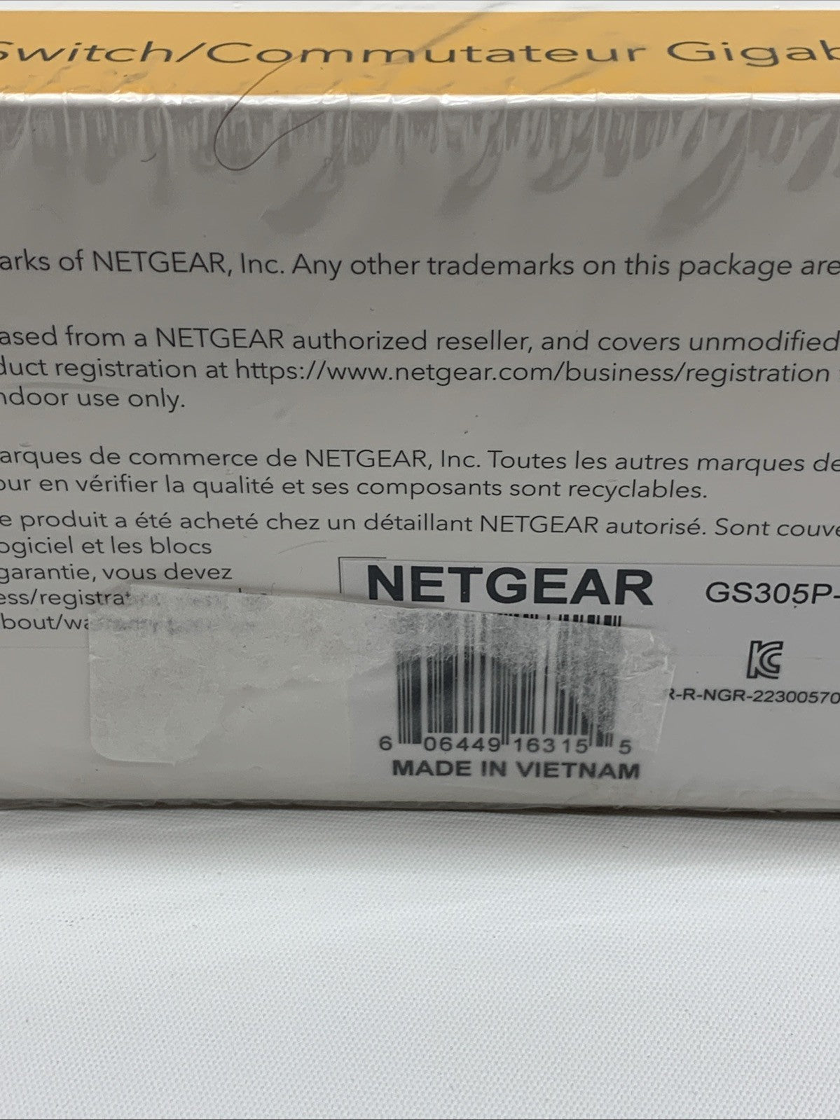 NETGEAR Business 5 Port Gigabit Ethernet PoE Unmanaged Switch 4 x PoE+ @ 63W