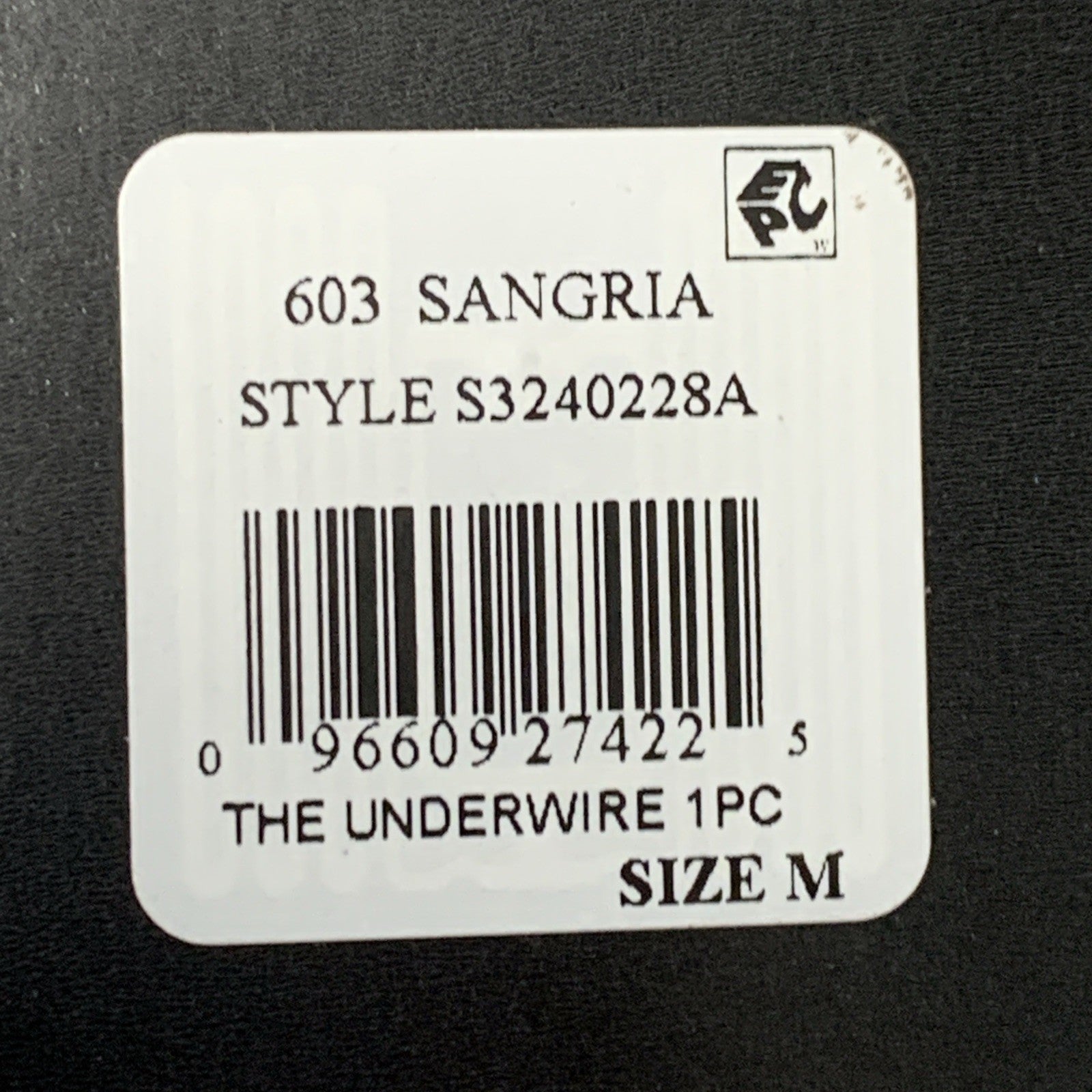 S3 Swim Women's Underwire One Piece Swimsuit Size Medium Swimwear Sangria 603