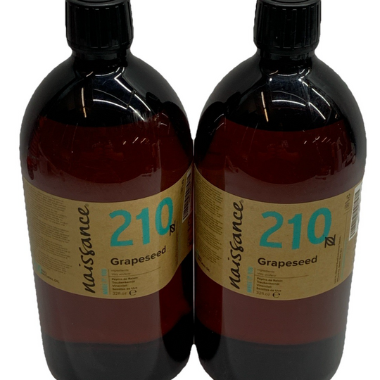 GRAPESEED OIL CARRIER COLD PRESSED 100% PURE 32 OZ grape seed Massage Lot Of 2