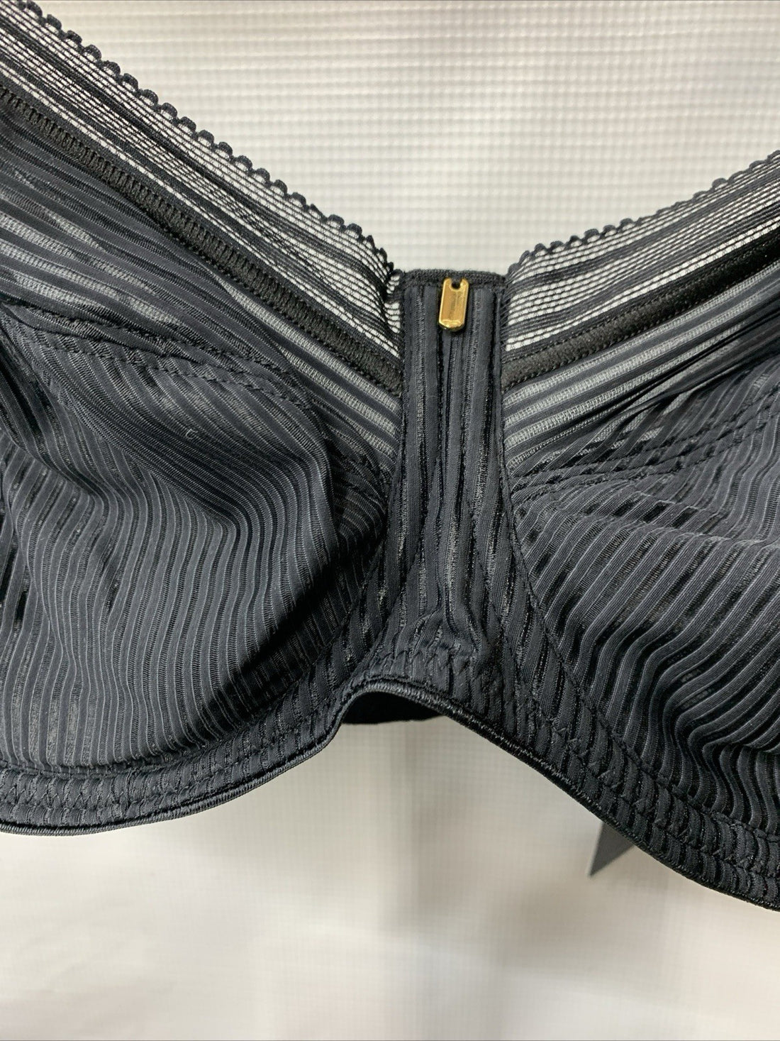 Fantasie 3091 Fusion Full Cup Side Support Unlined Underwire Bra Black 38DD