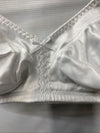 Bali Women's 34C Stay In Place Double Classic Support Wire-Free Bra White DF3820