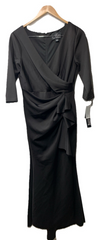 Alex Evenings Women's Stretch Scuba Crepe Dress with Surplice Neckline Size 10P