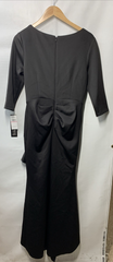 Alex Evenings Women's Stretch Scuba Crepe Dress with Surplice Neckline Size 10P