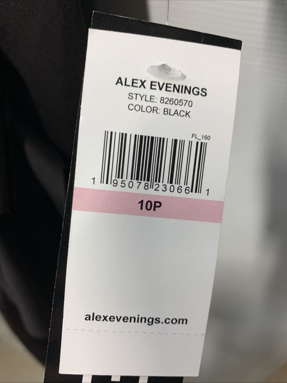 Alex Evenings Women's Stretch Scuba Crepe Dress with Surplice Neckline Size 10P