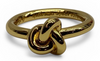 Kate Spade New York Double Knot Ring 700 Gold Size 8 Everyday Wear Casual Classi
