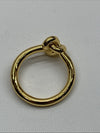 Kate Spade New York Double Knot Ring 700 Gold Size 8 Everyday Wear Casual Classi