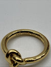 Kate Spade New York Double Knot Ring 700 Gold Size 8 Everyday Wear Casual Classi