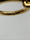 Kate Spade New York Double Knot Ring 700 Gold Size 8 Everyday Wear Casual Classi