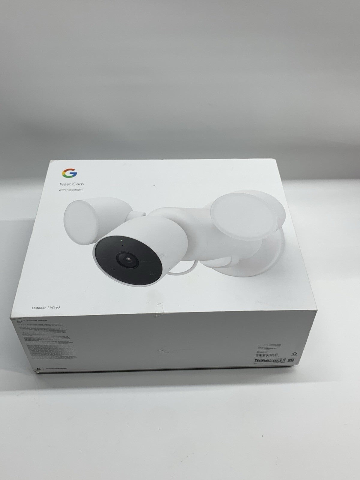 Google Nest GA02411-US Security Camera with Floodlight Outdoor Night Vision