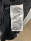 S.L. Fashions V-Neck Chiffon Cocktail Dress with Beaded Shoulders Size 12P Black