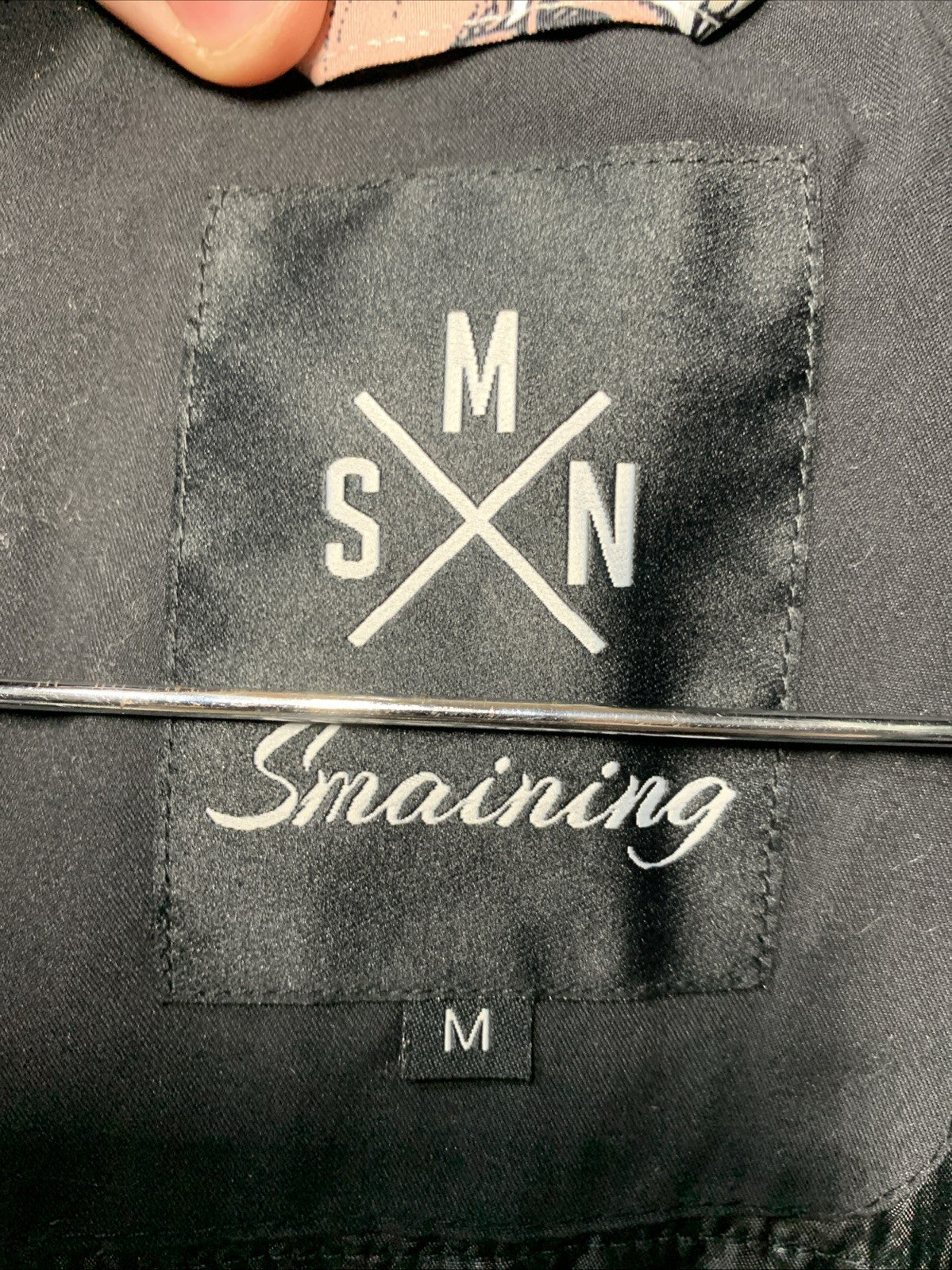 SMN Smaining Ski Quilted Outdoor Mountaineering Snowboard Jacket Size Medium