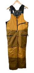 Arctix Men's Uphill Edge Bib Cappuccino for Snow Rain & Wind Mid Rise Size Large