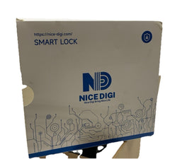 Nice Digi Smart Lock Fingerprint Keyless Entry Design Digital Door Lock Black